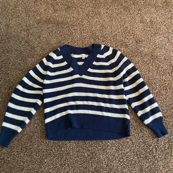 Target Sweaters Knit Striped Sweater Poshmark